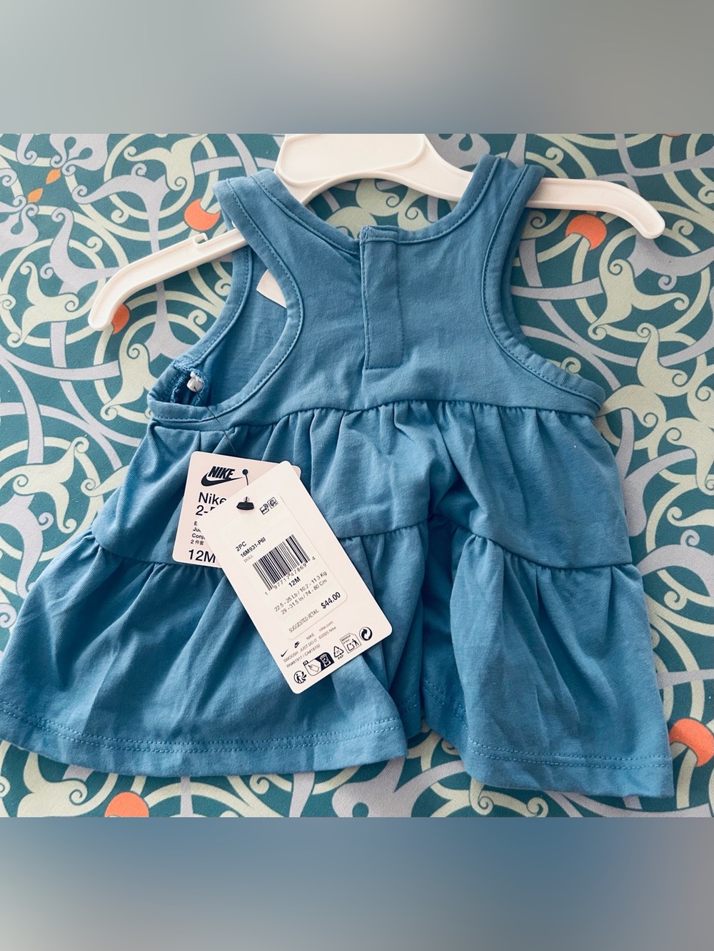 Nike Toddler Flare Top & Shorts Set 12 Mos. NEW - Picture 3 of 5